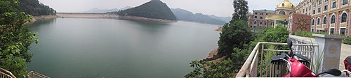 Il bacino idrico di Huangcai.