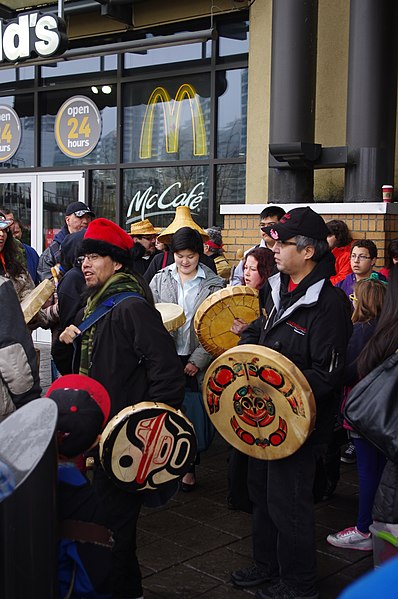 File:Idle No More one-year anniversary Metrotown 01.JPG