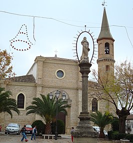 Veduta della Chiesa di San Juan Bautista, ad Arjona