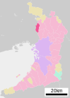 Ikeda in Osaka Prefecture Ja.svg