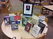 In Memoriam George McGovern library display