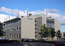 The Institute of Medical Sciences, where medical science research is performed Institute of Medical Sciences.jpg