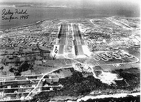 Аэродром Айли-Филд, Сайпан, 1945 год