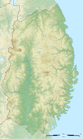 Waga River is located in Iwate Prefecture