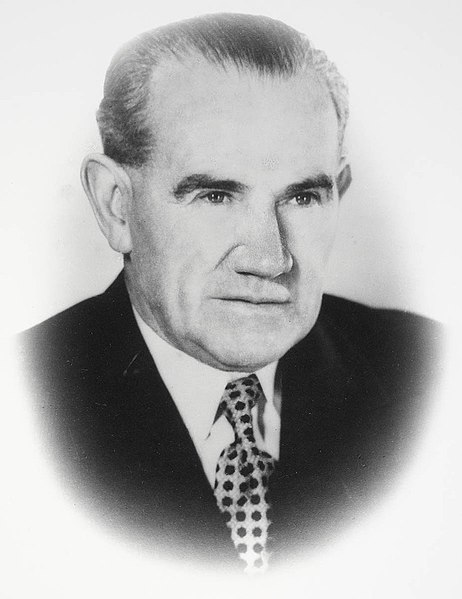 Image: J. J. Cahill, NSW Minister for Local Government official portrait, 1944