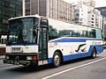 An early 1980s Mitsubishi Fuso coach with FHI body