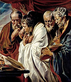 Jacob Jordaens - Les quatre évangélistes - WGA12007.jpg