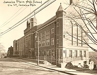 West Roxbury High (1900-1923)
Jamaica Plain High (1923-1979) Jamaica Plain High School - 0403002094c - City of Boston Archives.jpg