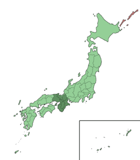 Mapa a pakabirukan ti Kansai