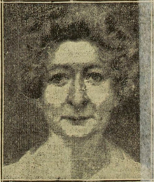 1926 portrait of Landre