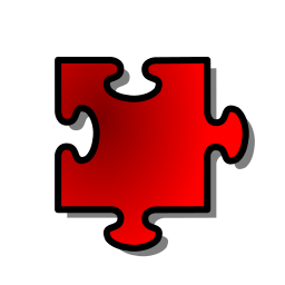 Jigsaw red 10