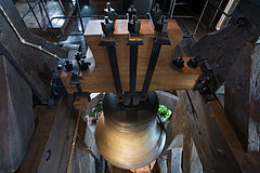 Jindrisska Tower - the highest belfry in Prague, The largest bell is called Jindrich (made in 1680) and weights 3,350 kg