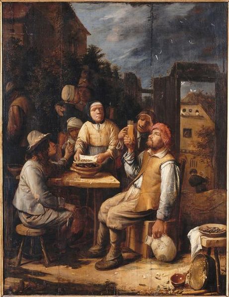 File:Joos van Craesbeeck - The Mussel Eaters.jpg