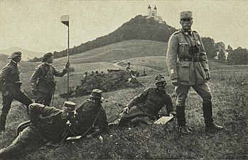 Josef Šnejdárek à Banská Štiavnica en 1919