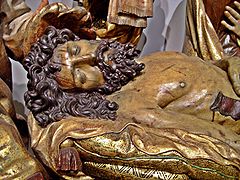 Juan de Juni: El entierro de Cristo (detalle)