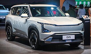 <span class="mw-page-title-main">Kia EV5</span> Battery electric compact crossover SUV