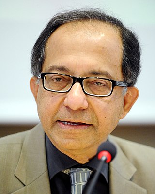 <span class="mw-page-title-main">Kaushik Basu</span> Indian economist and academic (born 1952)