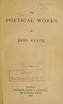 Keats - Poetical Works, DeWolfe, 1884.djvu