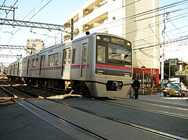 N3000 EC-serien tog på Chiba-linjen.