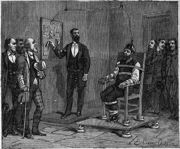 The execution of William Kemmler, August 6, 1890