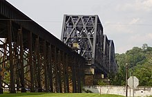 The Norfolk Southern Bridge as seen from Kenova KenovaRRBridge.jpg