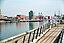 Kiel, view from the Willy-Brandt-Ufer to the city