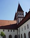 The Romanesque cathedral of the Heidenheim monastery