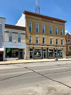 Knights of Pythias Building, Greensburg, IN (48477423197).jpg