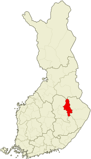 North Eastern Savonia Sub-region in Northern Savonia, Finland
