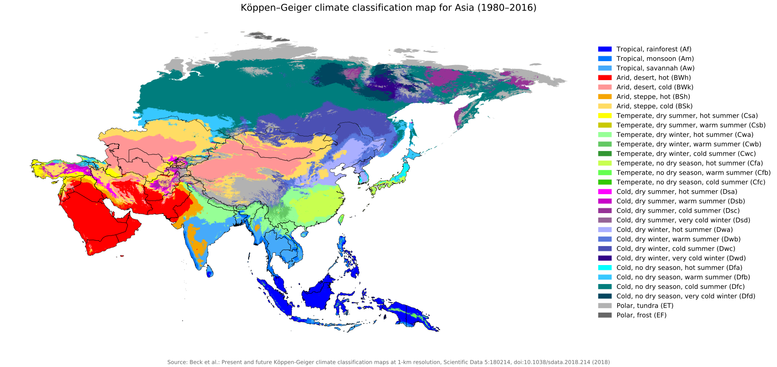 Asia climate. Классификация климатов Кеппена карта. Климат Кеппен. Классификация климатов кёппена. Asia climate Map.