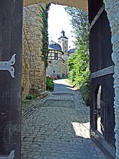 Eingang Burg Kronberg
