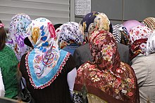 Kurdish women in hijab headscarves, Dogubayazit, Turkey Kurdish Women in Hijab Headscarves - Dogubayazit - Turkey (5804735184).jpg