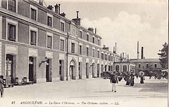 ANGOULÊME - La Gare d'Orléans