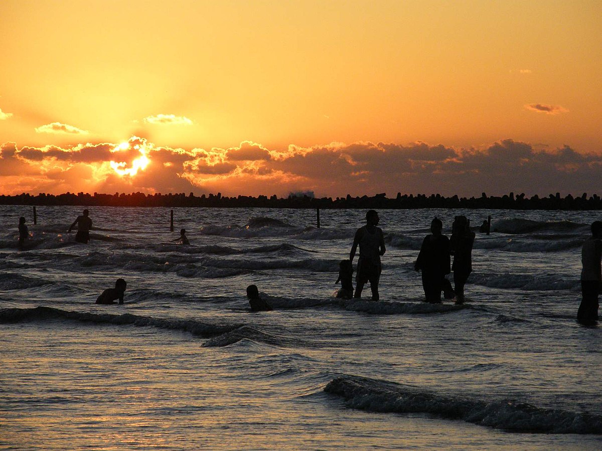 La plage de