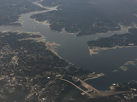 Lake Travis aerial 2018