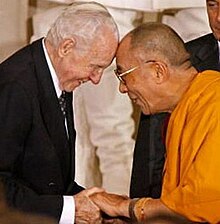 Presenting the Dalai Lama with the Congressional Gold Medal, 2007 Lantos-Dalai Lama.jpg