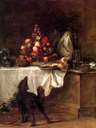 <i>The Buffet</i> (Chardin) Painting by Jean Siméon Chardin