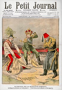 Le Petit Journal Bosnian Crisis 1908