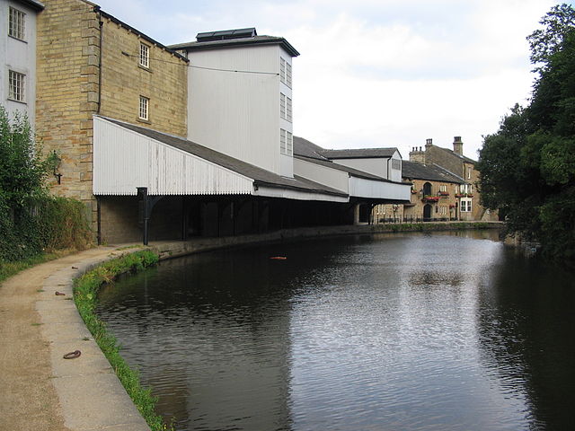 Burnley wharf on the Leeds and Liverpool Canal