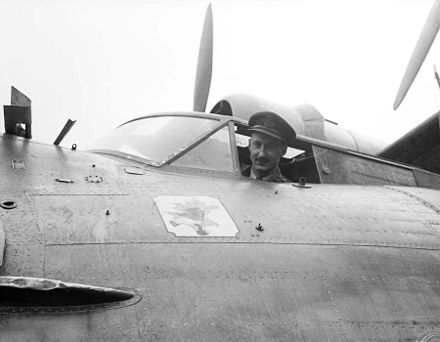 Leonard Birchall piloted the Catalina that initially spotted the Japanese fleet.