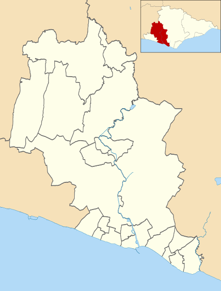 File:Lewes UK ward map 2010 (blank).svg