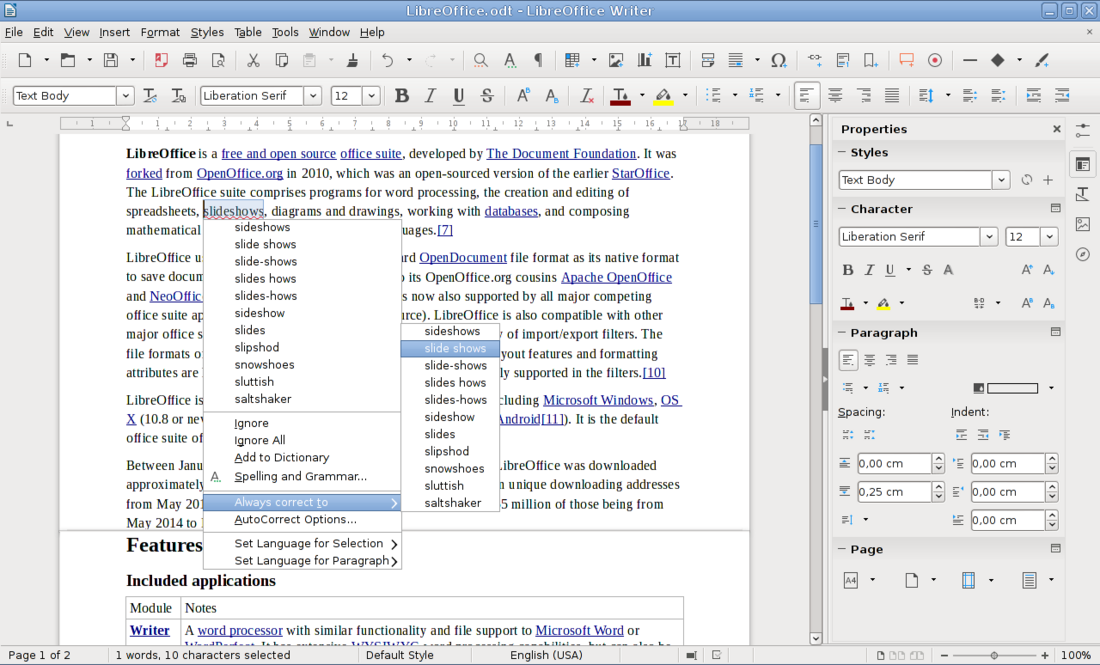 LibreOffice