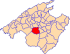 Location of Algaida