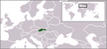 Localização da Eslováquia