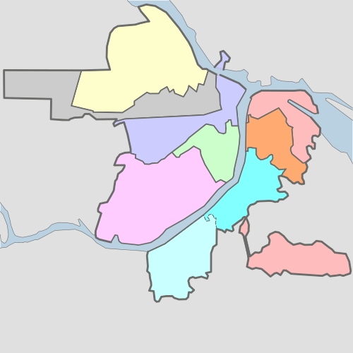 Administrative divisions of Nizhny Novgorod