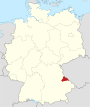 Locator map CHA in Germany.svg