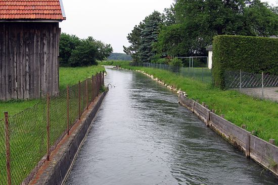 Lochbach in Augsburg-Haunstetten