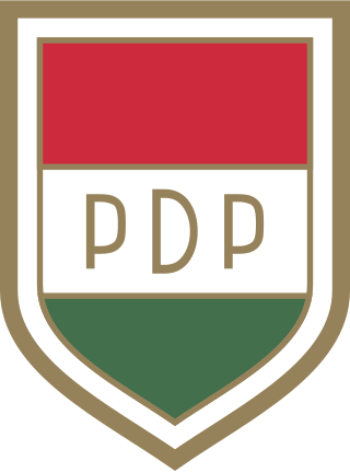 <span class="mw-page-title-main">Civic Democratic Party (Hungary)</span> Political party in Hungary