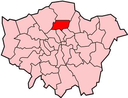 Haringey within Greater London
