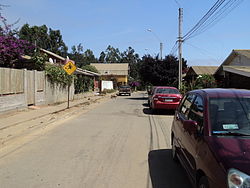 Sebastián Elcano Street in Los Navegantes, on February 26, 2011.